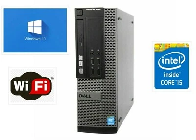 $105.80 • Buy Dell Optiplex 9020 SFF Desktop PC I5-4570 3.20Ghz 8GB Ram 1TB HDD Win 10 WiFi