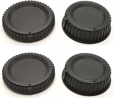 Rear Lens Cap And Front Body Cap For Nikon D780 D90 D7500 D7000 D3500 D5600 DSLR • $19.90