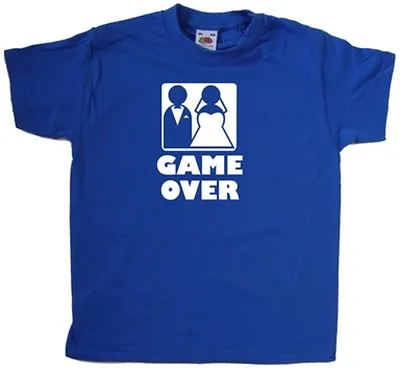 Game Over Wedding Kids T-Shirt • £6.99