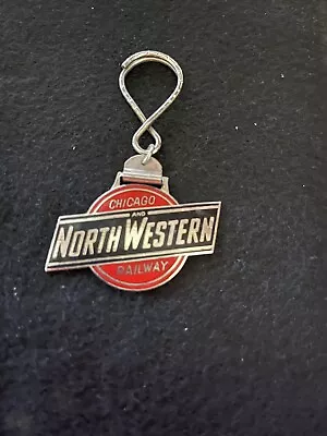 $7.50 • Buy Vintage Chicago North Western Railway Keychain