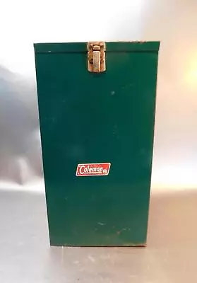 Vintagecoleman Lantern Tin Case For Large Modelcoleman Logovery Good • $43.38