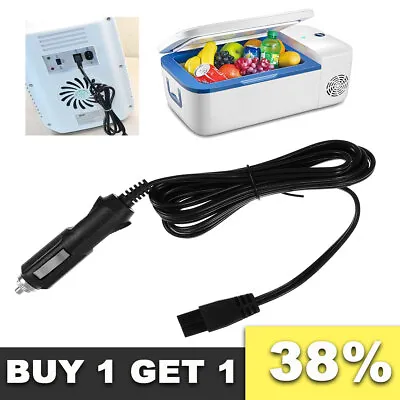 £3.47 • Buy 12V DC 2Pin Lead Cable Plug Wire Power Cord Adapter For Car Cooler Fridge Box