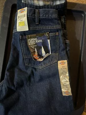 38x32 Dickies Flannel Lined Jeans • $11