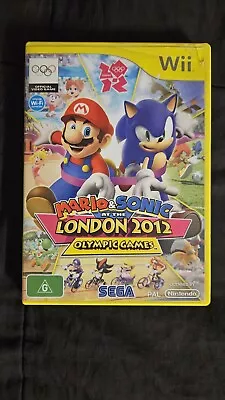 Nintendo Wii Mario And Sonic At The London 2012 Olympic Games / Complete VGC  • $20