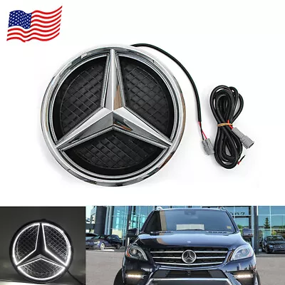 Front Grille LED Emblem Star Light Badge For Mercedes Benz 2015-2019 GLC GLE GLS • $41.83