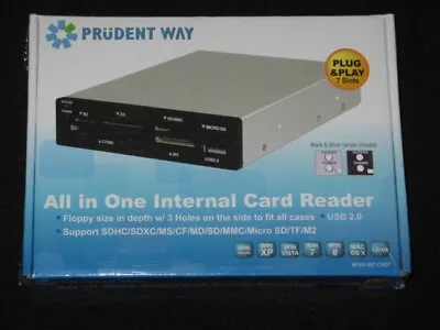 Desktop Internal All In One Memory Card Reader 3.5  Drive Bay OS 7 8 XP MAC NEW • $19.99