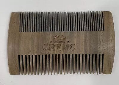 Cremo 100% Verawood Dual-Sided Beard Comb Solid Wood • $9.90