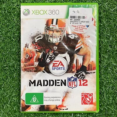 MADDEN 12 : NFL - Xbox 360 Game In Replacement Case • $4