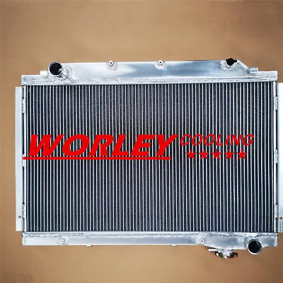 QLD-Aluminum Radiator For 80 Series Landcruiser 1HZ Diesel & 1HDT Turbo 1990-98 • $260