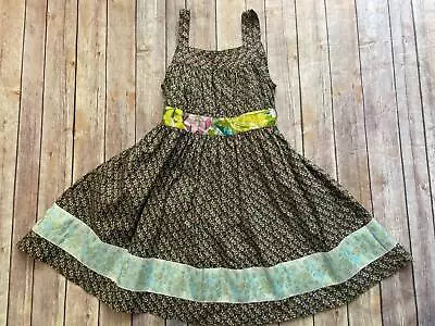 Matilda Jane Size 10 House Of Clouds Allison Dress Floral Tank Sundress B12 • $26.99