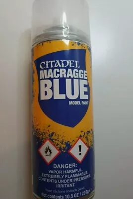 Games Workshop Hobby. AoS/ 40k  Undercoat Macragge Blue Spray Paint.  • £13