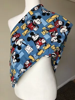 LuLaRoe TC Leggings Tall Curvy Disney Mickey Mouse Blue Yellow Red Accents • $9.99