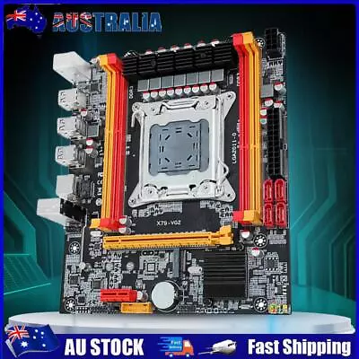 AU X79 Computer Motherboard PCI-E 16X LGA 2011 Desktop Mainboard 6*USB2.0 Interf • $57.54