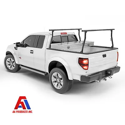 Universal 800Lb Adjustable Bed Truck Ladder Rack Pickup Lumber Kayak Utility • $146.90