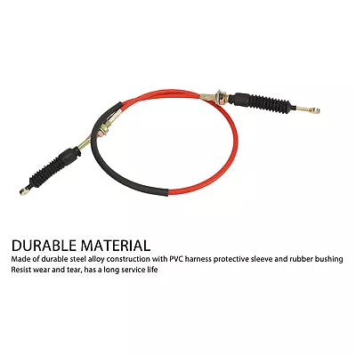 ✧⁺ 4.45 Feet Go Karts Shifting Reverse Cable Transmission Gear Shift Line For • $62.37