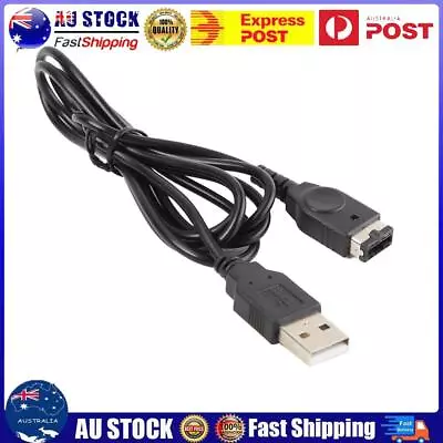 Black 1.2m 3.9ft USB Charging Cable Charger For DS NDS Gameboy Advance SP GBA SP • $7.73