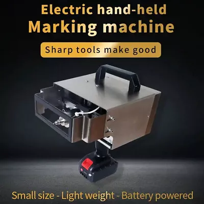 120*30mm Electric Handheld Dot Peen Marking Machine Vin Engraving Machine • £1899.99
