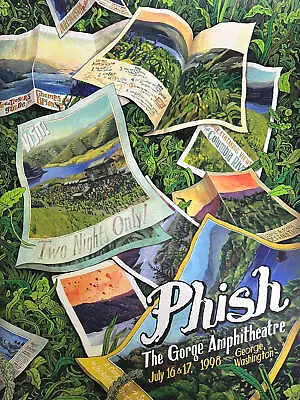 Phish - 2022 Landland Poster George WA Gorge Amphitheatre AE • $140.87