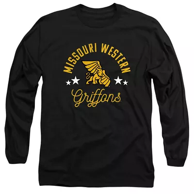 Missouri Western State Adult Long Sleeve T-Shirt Griffons Black S-3XL • $28.99