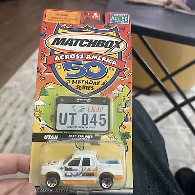 Matchbox Across America 50th Utah Ford Explorer Sport Trac Die Cast1:64(B49) • $6.50