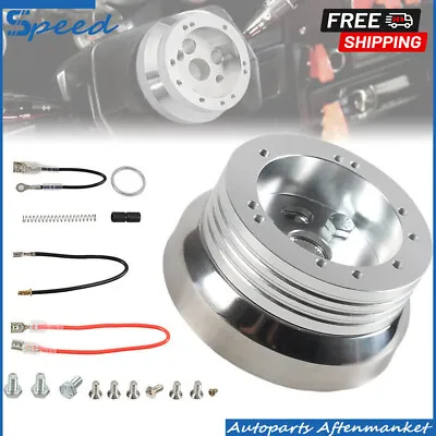 5 & 6 Hole Steering Wheel Polished Hub Adapter For Chevy Flaming River Ididit GM • $27.69