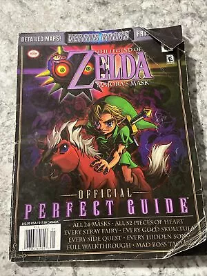 The Legend Of Zelda: Majora's Mask Official Perfect Guide Versus No Poster • $24.99