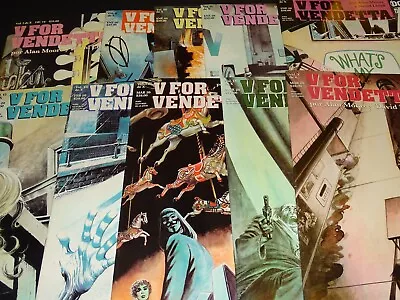 $69.99 • Buy V For Vendetta #1,2,3,4,5,6,7,8,9,10 (2019.dc/mexico) Htf Complete Set In Spansh
