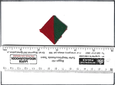 £3 • Buy Army Cadet Force Derbyshire Acf County Formation Sign 2 Piece Felt