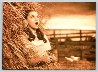 Dorothy Sings 'Somewhere Over The Rainbow' WIZARD OF OZ Vintage 6X5  Postcard • $7.49