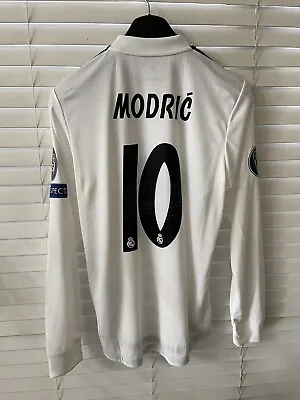 Real Madrid CL Luka Modric Size Médium Climachill Shirt Adidas Jersey • $329