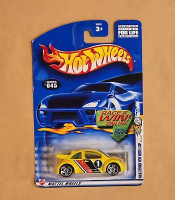 Hot Wheels Volkswagen New Beetle Cup First Editions 2002 Series #52937 Yellow 1 • $5