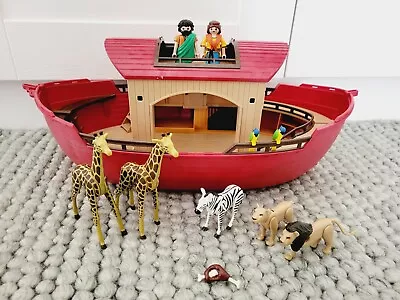 £10 • Buy Playmobil Noahs Ark With Animals & Figures Bundle Playset Boat 9373