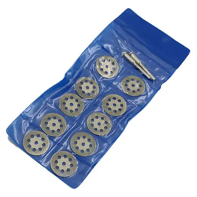 $9.95 • Buy 10 Diamond Cutting Wheels For Dremel Rotary Tool Die Grinder Metal Cut Off Disc