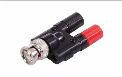 £4.26 • Buy BNC Male To Terminal Adaptor Connecter  Banana Plugs Or  Binding Post 4mm 