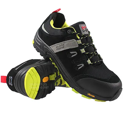 Mens Vibram Safety Boots Composite Toe Cap Hiking Work Boots Hiker Shoes Ladies • £19.95