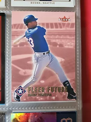 2002 Fleer Fleer Future #496 Mark Teixeira RC • $1.05