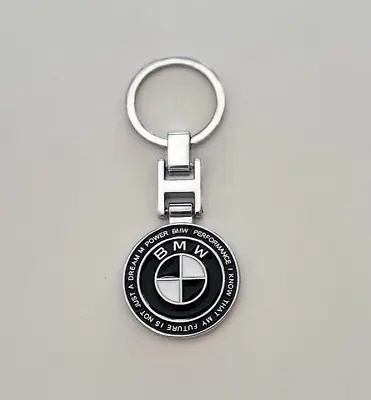 BMW M-Power Black 3D Chrome Keyring Luxury Keychain High Quality Key Ring Gift • $9.98