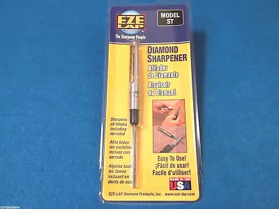 EZE LAP Model ST Diamond Tapered Rod Shirt Pocket Knife Sharpener EZLST NEW! • $13.45