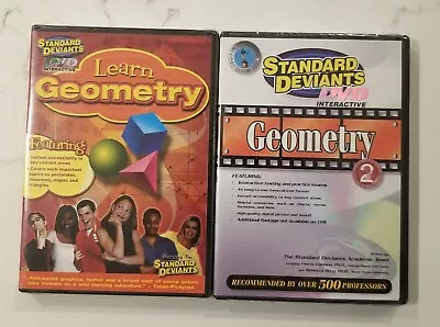 New Sealed Standard Deviant Interactive DVD Geometry & Geometry 2 • $12