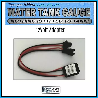 Topargee 12V Adapter For Bluetooth Water Tank Gauge Caravans Motorhomes Boats • $24