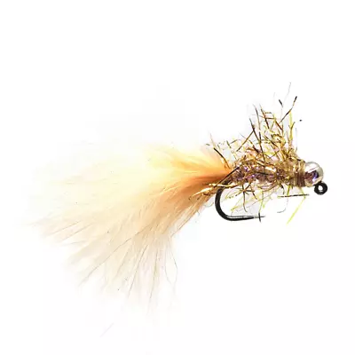 Tungsten Bead Micro Flash Bugger Jig Streamer Fly - Euro Nymph • $1.95