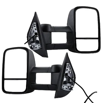 2007-2013 Silverado Sierra Extendable Trailer Tow Camper Mirrors 19202235 OEM GM • $122.99