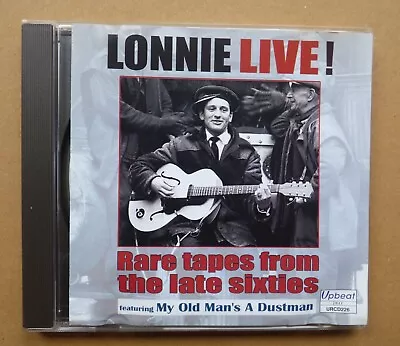 Lonnie Donegan- Lonnie Live! Rare Tapes From The Late Sixties CD • £5