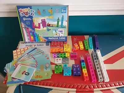 Numberblocks Math Links Cubes Learning Resources Complete Used • £25