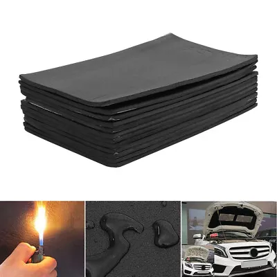 12X Self Adhesive Car Insulation Sheets Camper Van Heat/Sound Deadening Proofing • £7.94