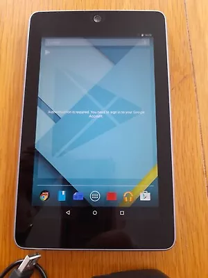 Asus Google Nexus 7 (2012) 32GB  7  WiFi Tablet Android 5.1 • £19.99