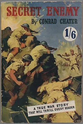£9.50 • Buy Secret Enemy By Conrad Chater Brown Watson First 1955