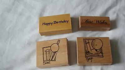 £5 • Buy Embossing Rubber & Wood Stamps.....New....Floral
