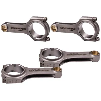 New Forged Steel H-Beam Connecting Rods For Honda Accord F22 2.2L 90-97 142mm • $367.96
