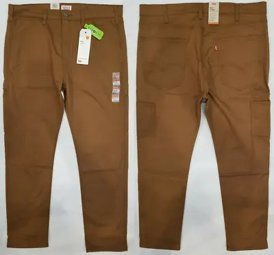 Levi's Flex 502 Carpenter Warm Men's Stretch Soft Pants All Seasons Tech #0012 • $43.99